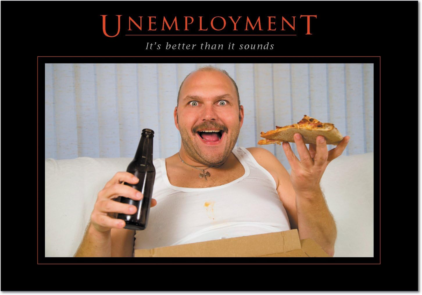 Amazon Com 4907 Unemployment Unique Funny Blank Birthday Card