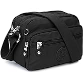 TEUEN Small Crossbody Bags for Women Nylon Waterproof Lightweight Crossbody Purse Casual Fashion Shoulder Bag Handbags | Small, Nylon, Waterproof, Lightweight, Crossbody Purse, Casual