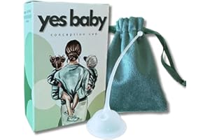 GENERIC Yes Baby Conception Aid Cup | Boosts Natural Conception in Women | Fertility Support & Optimal Sperm Placement | Soft, Gentle, and Comfortable Silicone | Easy, Reusable Design + Storage Bag