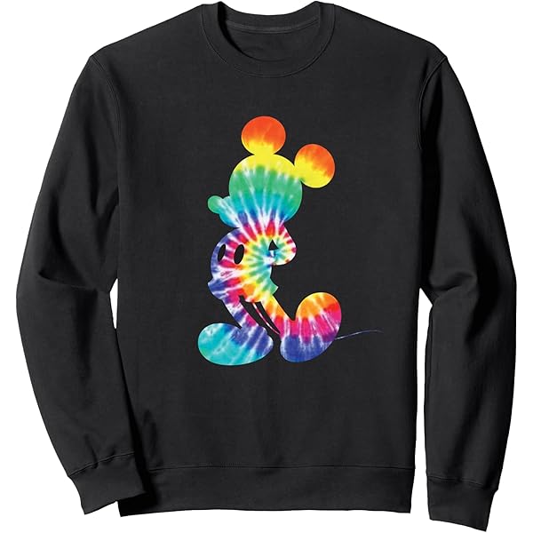 disney tie dye sweatshirt
