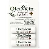 Natural Lip Balm by Oleavicin | Dry Lip Relief | Patented Moisturizing Formula for Chapped Lips | Organic Olive Leaf Extract (3)