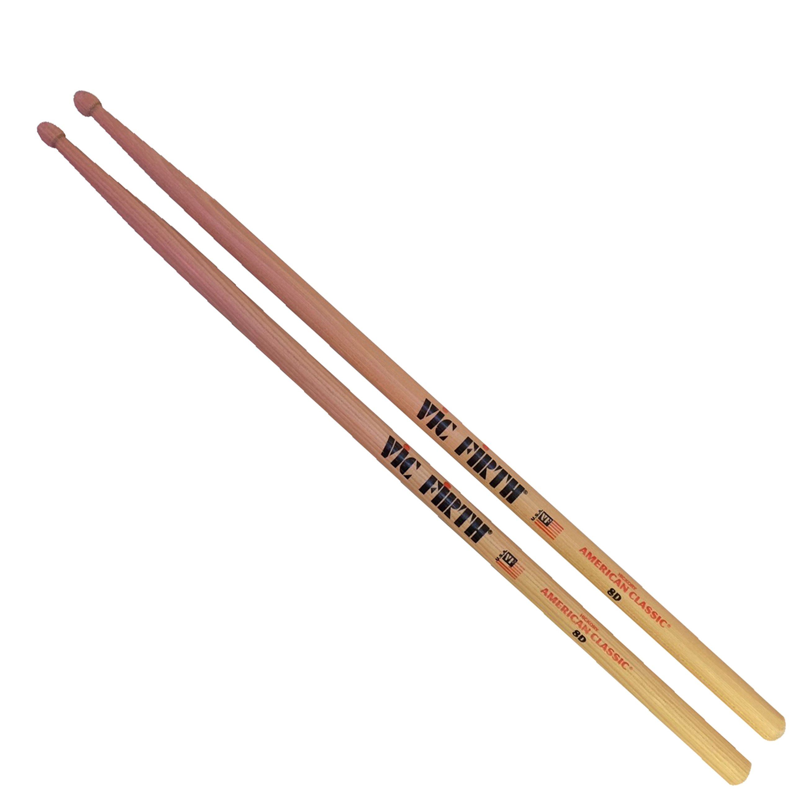 Vic FIrth - American Classic® Drumsticks 8D - American Hickory - Wood Tip