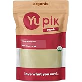 Yupik Organic Millet Flour, 2.2 lb (35.2 oz), Gluten-Free, Non-GMO, Kosher, Vegan, Raw, Salt-Free, Plant-Based Protein, Source of Fiber &amp; Iron, Ideal for Baking &amp; Cooking