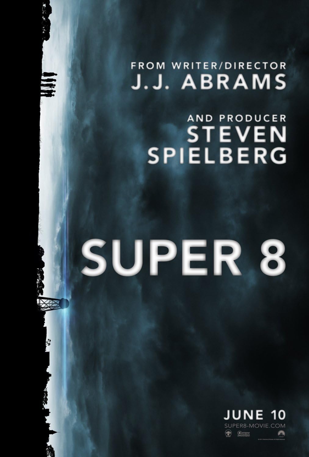 Amazon Com Super 8 2011 Original Authentic Movie Poster 27x40 Ds W Credits Jj Abrams Elle Fanning Kyle Chandler Everything Else