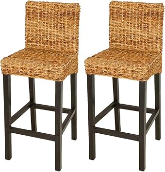 bar stools wicker