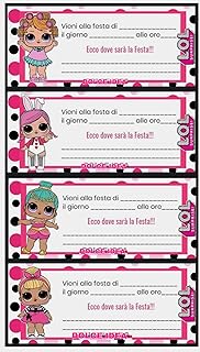 Inviti Lol40 Inviti Lol Surpriseinviti Per Festa Lol