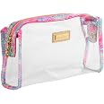 Lilly Pulitzer Splashdance Pencil Case - Colorful Zipper Pouch With Carry Handle