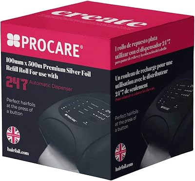 ROBERT CALVIN Procare 24*7 Silver Foil Refill 100mm x 450m Hair Dye Salon