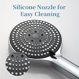 OFFO 6 Modes Handheld Shower Head Chrome 130mm Large Coverage ABS view 4