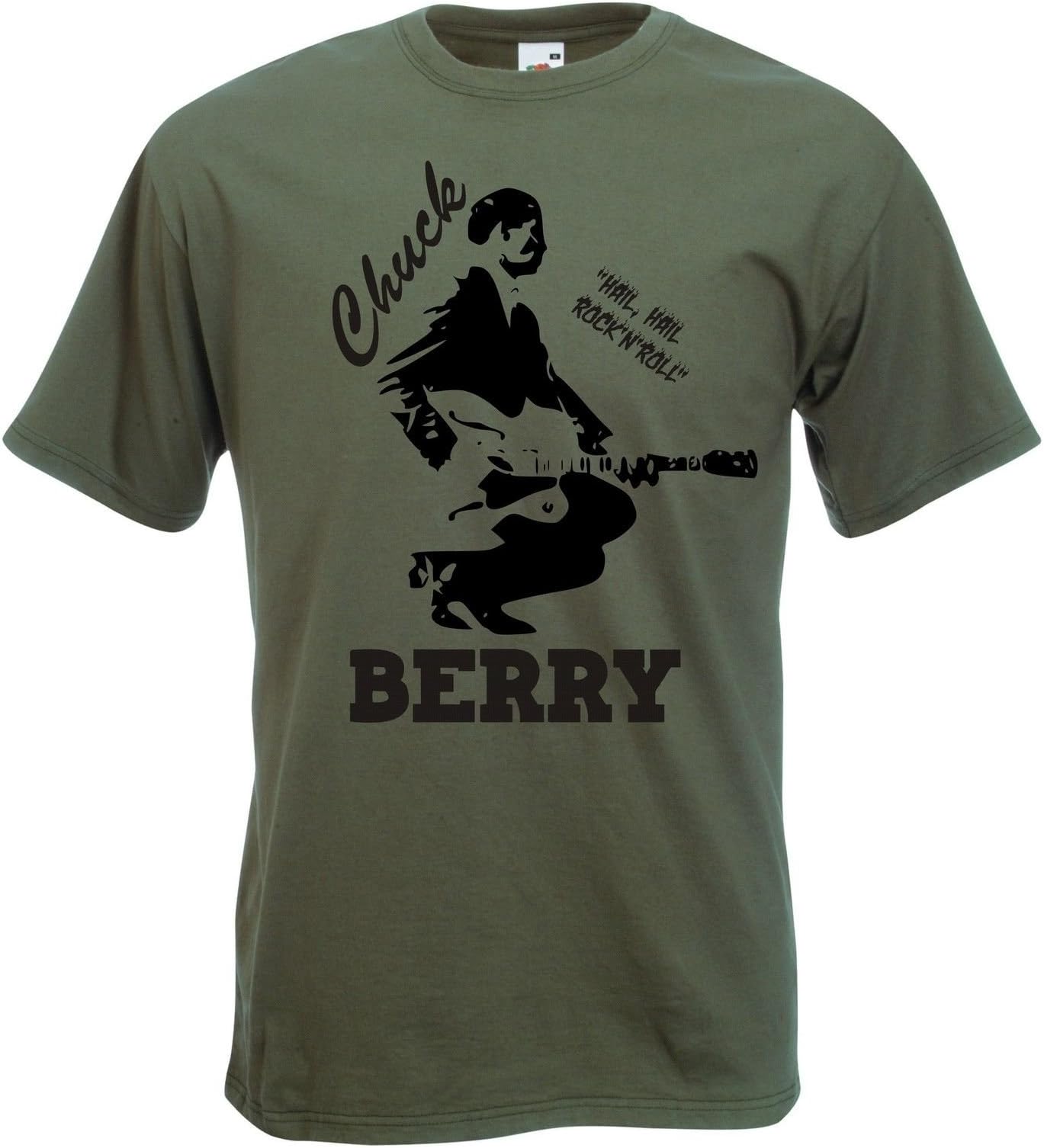 Chuck Berry T-Shirt - Rock 'n' Roll Icon, 1950's
