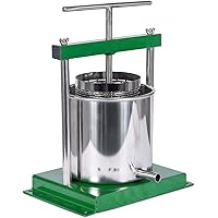 4.3 Liter (1.25 Gallon) Cider, Wine, Grape, Apple Press, For Apple Cider, Wine and Cider Making, Choose Size by Montimax