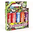 CannaSmack Natural Hemp Lip Balm - Sooth, Protect, & Moisturize Your Lips. 5 Flavors - Mango, Tropical, Peach, Berry, & Cherry - Beeswax, Hemp Seed Oil, Coconut Oil, & Vitamin E - Cruelty Free