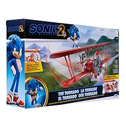 SONIC THE HEDGEHOG 2 The Tornado Playset - Biplane