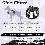 rabbitgoo Large Dog Harness No Pull Molle Panel Reflective Vest view 3