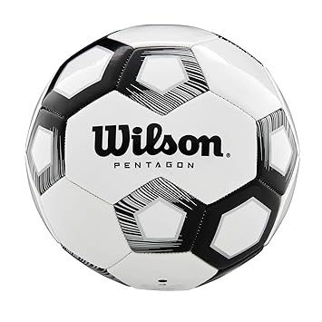 Wilson Balón de Fútbol, Pentagon, Diseño de 30 Paneles, Acolchado ...
