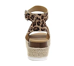 Soda Topic Open Toe Buckle Ankle Strap Espadrilles