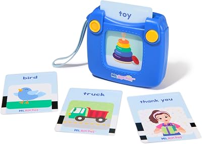 Ms. Rachel First Words Talking Flash Cards with Electronic Reader 100 Words
