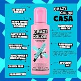Crazy Color Bubblegum Blue 63 Semi-Permanent 100ml by Renbow view 9