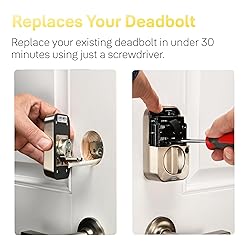 Yale Assure Lock 2 Plus Apple Home Keys, Nickel