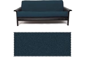 SLIPCOVERSHOP Blue Denim Full Futon Cover 313