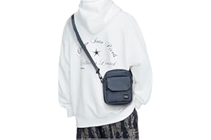 BJLFS Small Crossbody Bag Side Shoulder Bag for Men Women, Travel Passport Wallet Bag, Small Neck Pouch Side Shoulder Bag