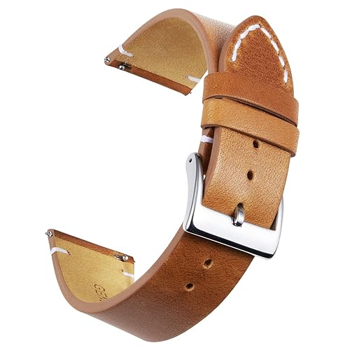Amazon 12mm Watch Band Leather BINLUN Leather Watch Band