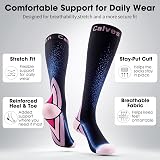 Calves Kelson Compression Socks 20-30 mmHg 2 Pairs Knee High Unisex view 3