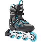 K2 Alexis 80 ALU Gray-Cyan Womens Inline Skates