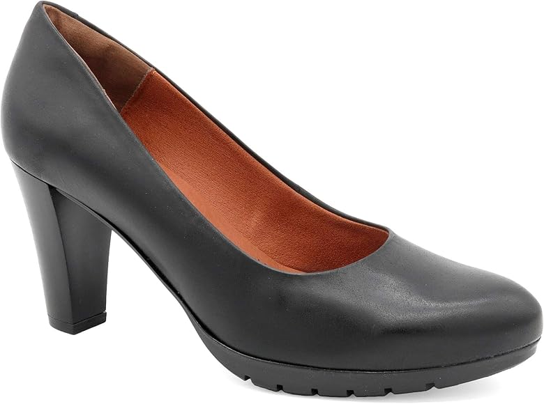 zapatos salon comodos piel