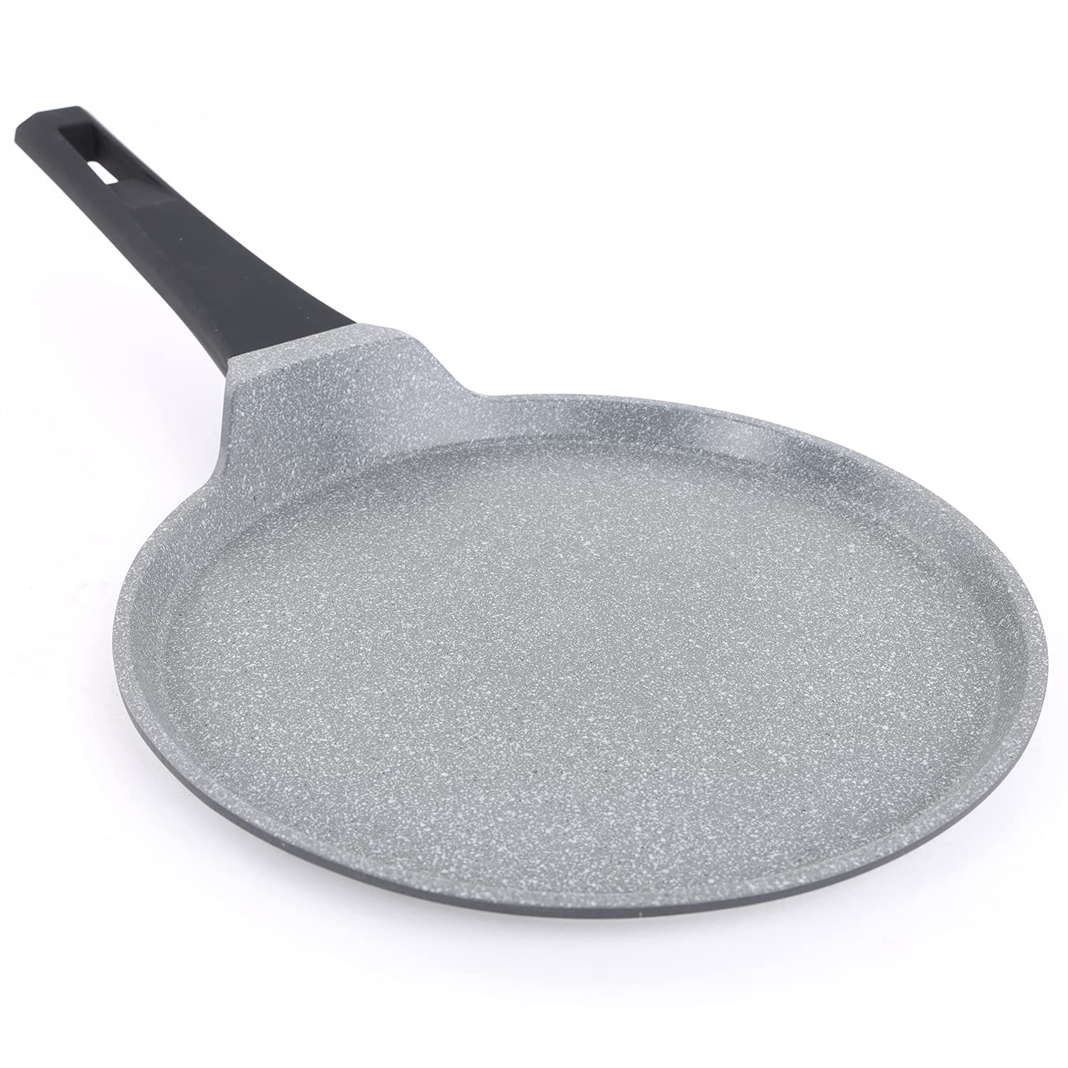 Royalford RF8590 Non-Stick Pan Crepe Tawa, 28Cm, Cast Aluminium, Grey