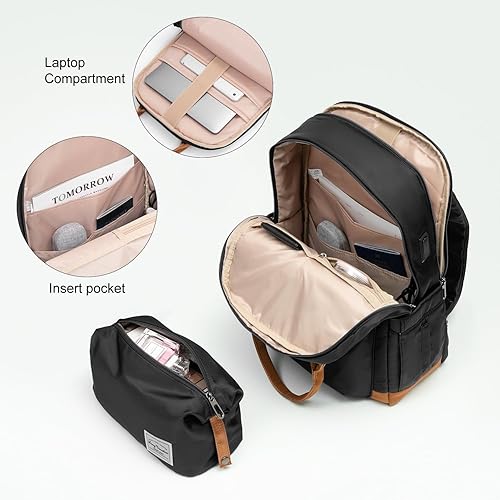 LONG VACATION Luggage Set Lightweight Carry on Suitcase ABS