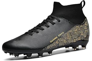 CLLYHHC Mens Soccer Shoes Womens Indoor Outdoor Football Cleats Unisex Baseball Turf Shoe Youth Rugby Adult AG FG TF Football Boots Wide Training Sneaker