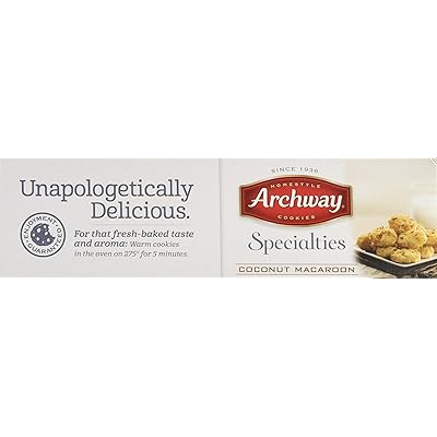 Buy Archway Archway Original Coconut Macaroon Cookies 10 Ounce Online In Philippines B006ulabwu