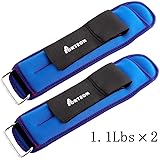 Portzon Ankle/Wrist Weights, Durable Arm Leg Weights with Adjustable Strap