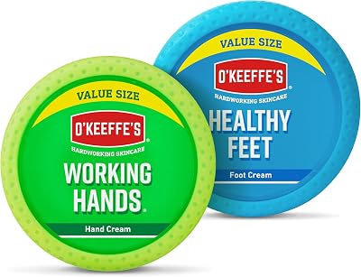 O Keeffes Working Hands 193g & Healthy Feet 180g Twin Pack