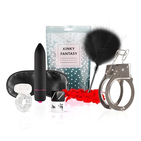 LoveBoxxx Deluxe 7-teiliges Erotik Geschenk-Set für Paare LIEBESBOX, Limitierte Überraschungspaket inkl. Vibrator, Vibrierend