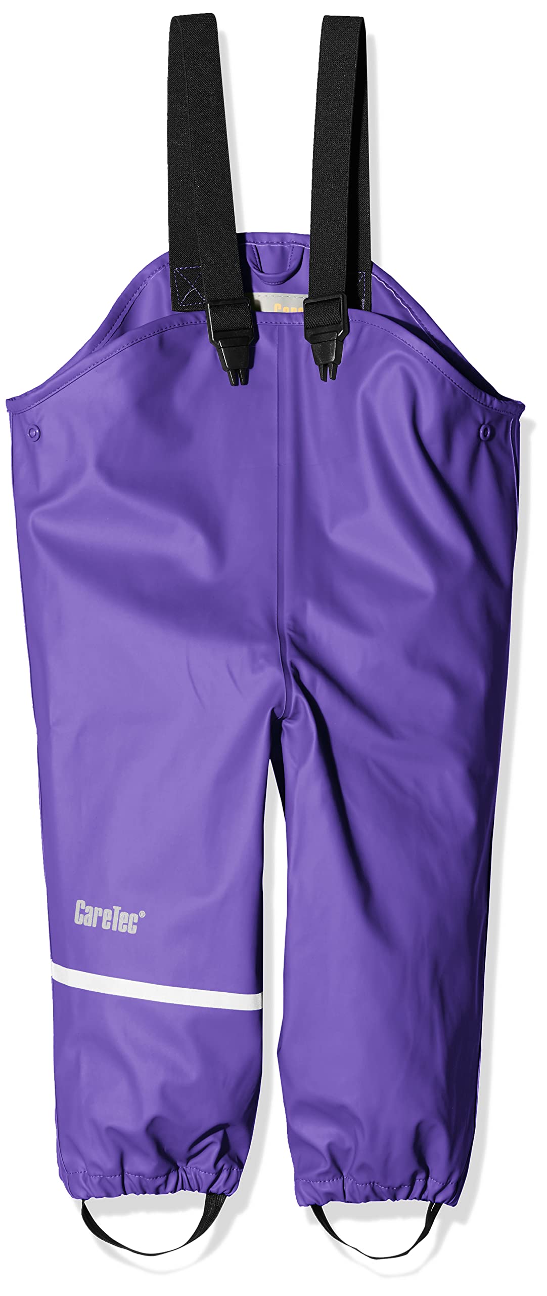 CareTec Girls Overall - Pu W/O Fleece Rain Trousers, Purple (633), 116 UK