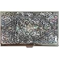 Men Business Card Holder Wallet Stainless Steel Box Name Credit ID Card Holder Pocket Case Slip
