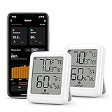BN-LINK Bluetooth Hygrometer Thermometer,Indoor