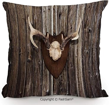 Amazon Com Fashsam Throw Pillow Covers Rustic Home Cottage Cabin