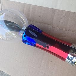 flashing panda meteor storm led changing pattern spinner wand