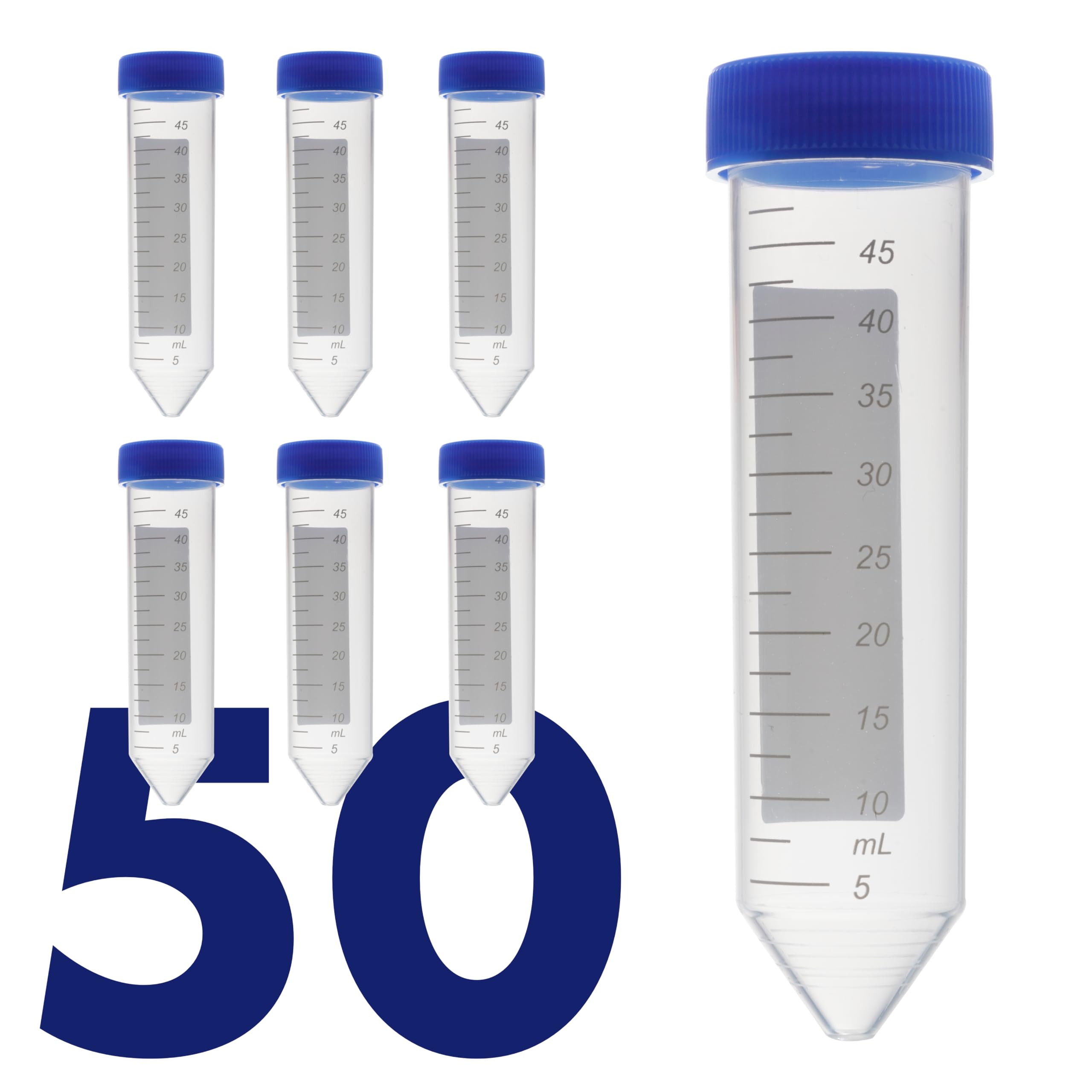 Kashi Scientific Conical Centrifuge Tubes 50mL, [50