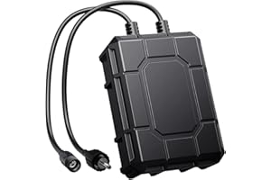 Antfraer Solar Water Pump Battery Backup, 2600mAh Battery Pack Rechargeable for Antfraer 25W/30W/35W/40W/45W Solar Fountain Pump Kit