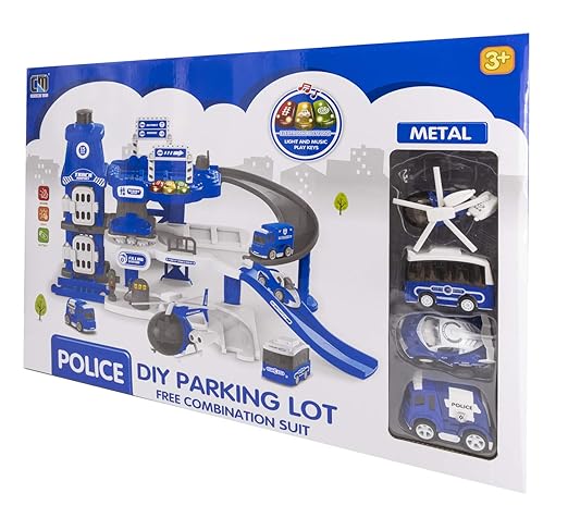 ToysOutlet DIY Parking Lot 5406367980. Parking. Modelo Policía ...