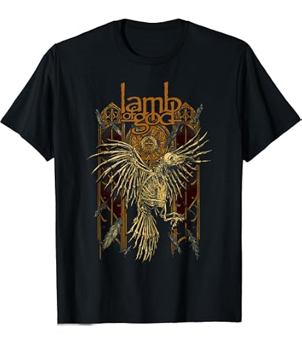 Amazon.com: Lamb of God Triad T-Shirt : Clothing, Shoes & Jewelry