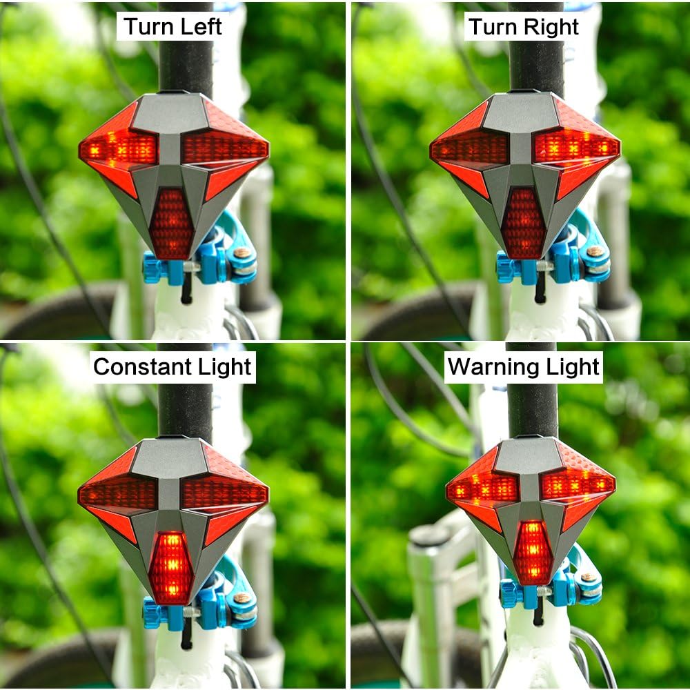 belladeal bicycle tail light