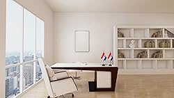 Paraguay Paraguayan Small Mini Desk Flag Set