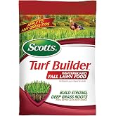 Scotts Turf Builder WinterGuard Fall Lawn Food, 10 lbs. | Lawn Fertilizer for All Grass Types, Covers 4,000 sq. ft., Autumn Lawn Care