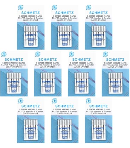 Amazon.com: 50 Schmetz ELx705 Sewing Machine Needles - Size 90/14