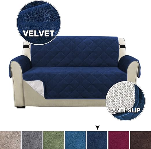 Amazon Com Slip Resistant Loveseat Slipcover Protector Pet Covers